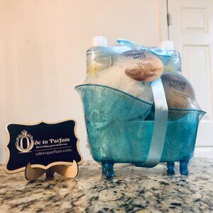*NEW* OCEANSIDE BREEZE Home Spa Bath Basket Pampering Mental Health Gift Set
